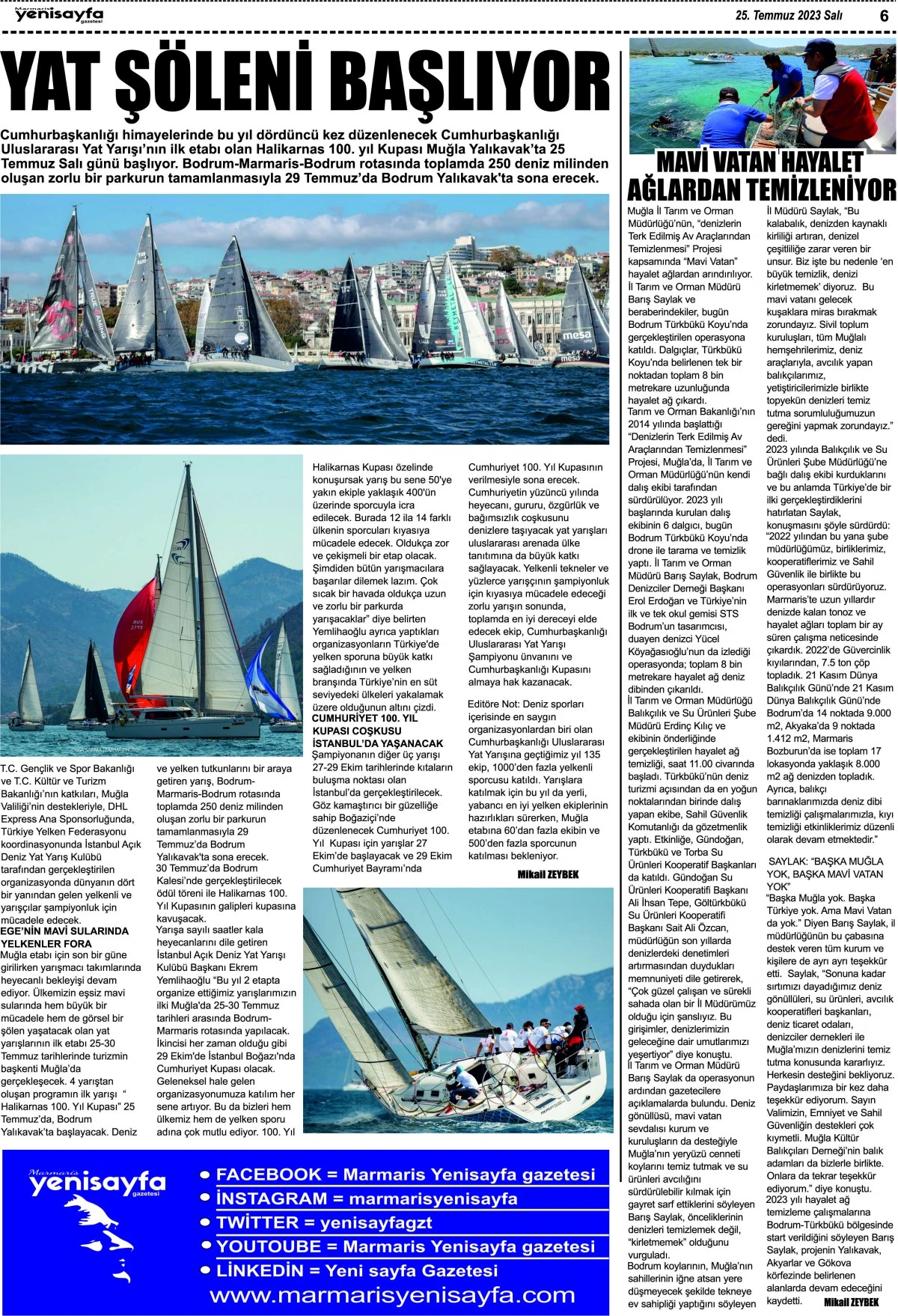 25.07.2023 tarihli gazetemiz