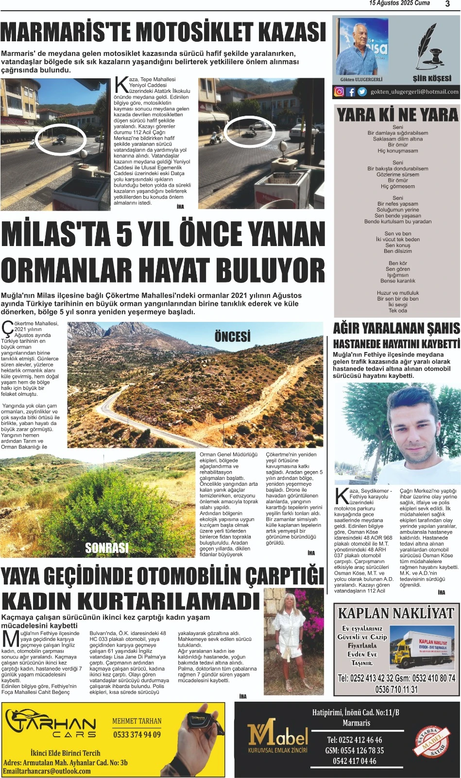 15-AĞUSTOS-2025