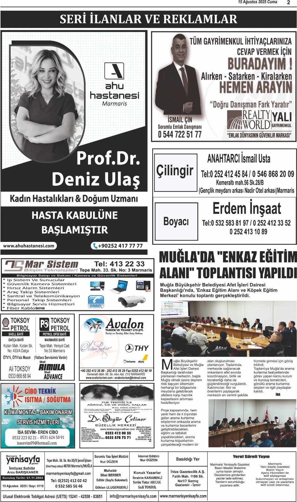 15-AĞUSTOS-2025