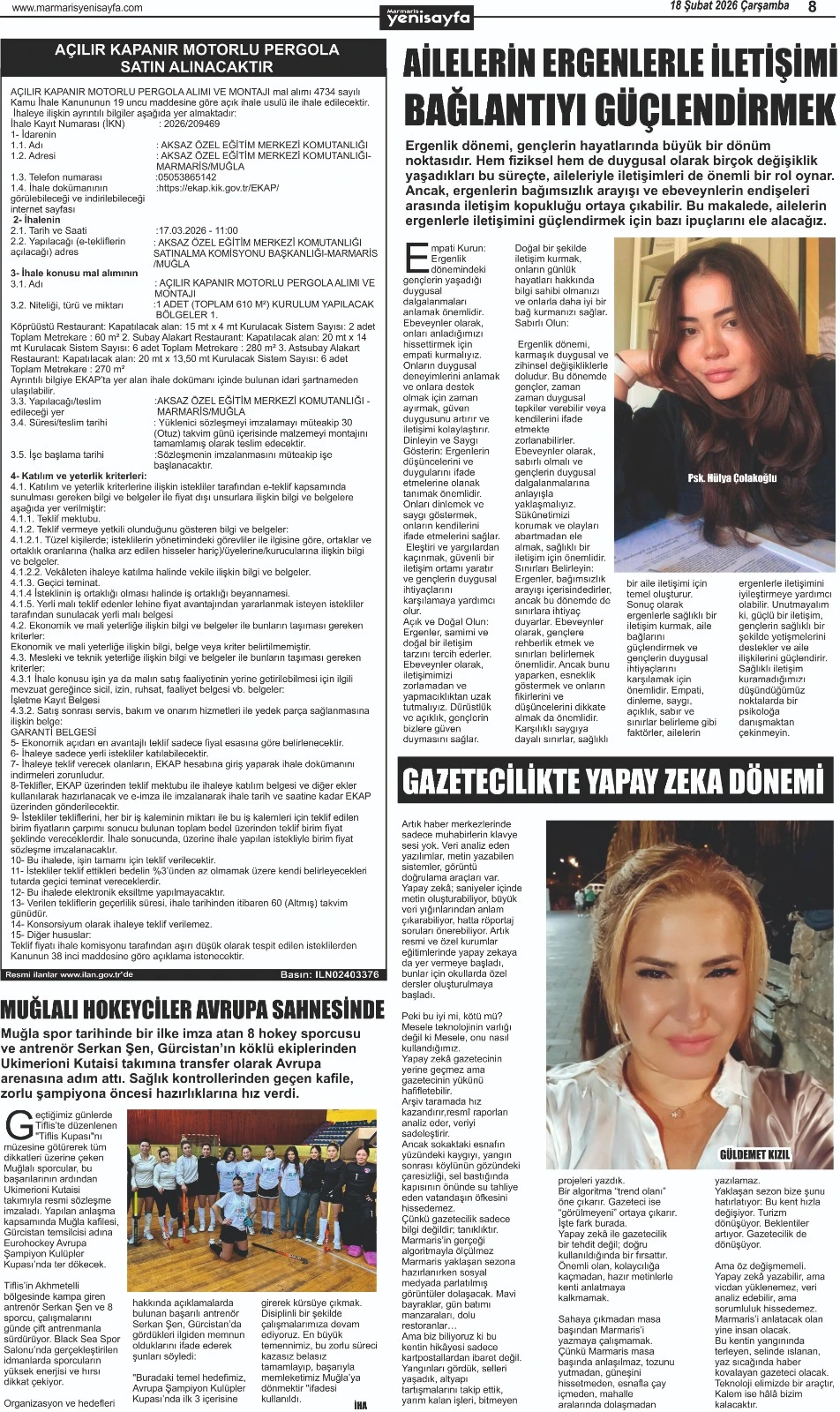 18-ŞUBAT-2026