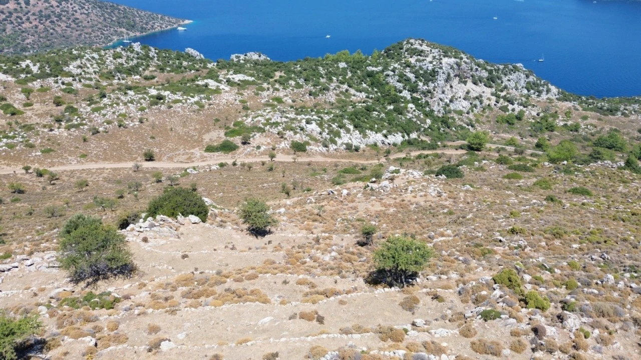 Selimiye Körfezine Hakim,Panoramik Deniz Manzaralı Özel Arazi