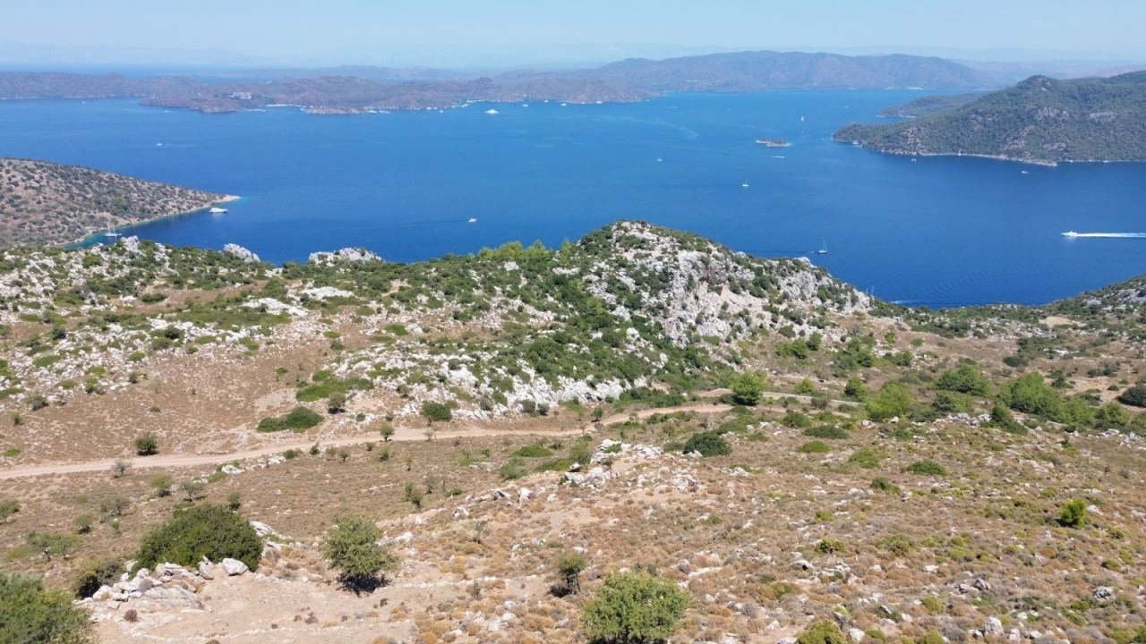Selimiye Körfezine Hakim,Panoramik Deniz Manzaralı Özel Arazi