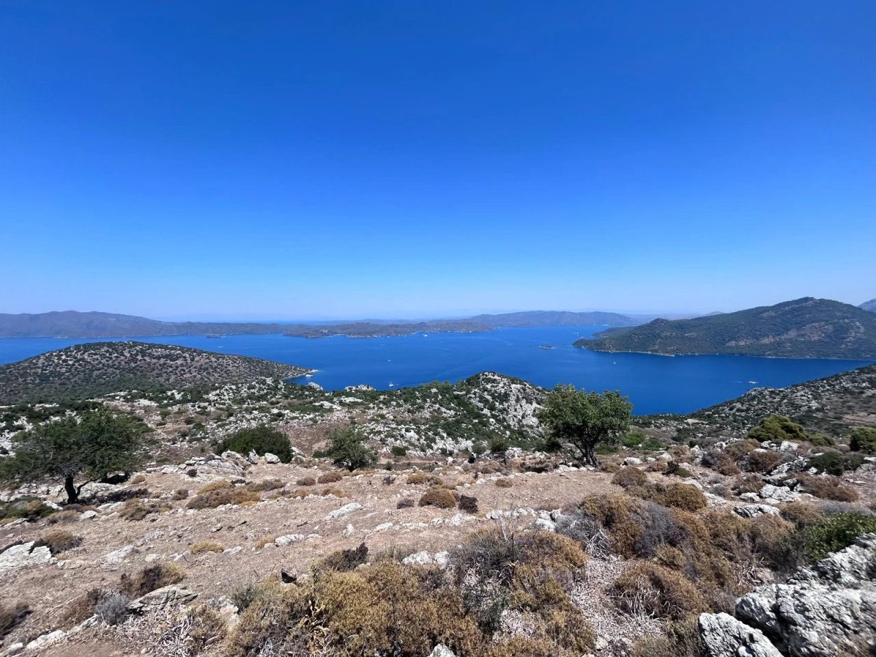 Selimiye Körfezine Hakim,Panoramik Deniz Manzaralı Özel Arazi