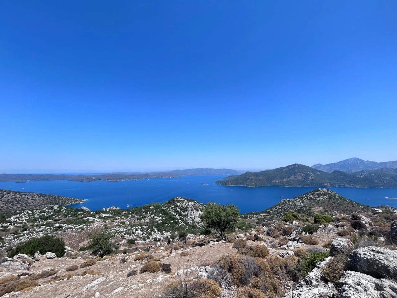 Selimiye K&ouml;rfezine Hakim,Panoramik Deniz Manzaralı &Ouml;zel Arazi
