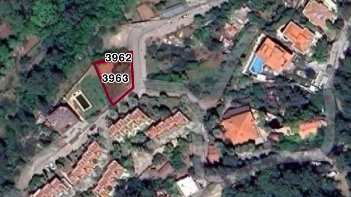 MARMARİSTE VİLLA İMARLI 443M2 SATILIK ARSA
