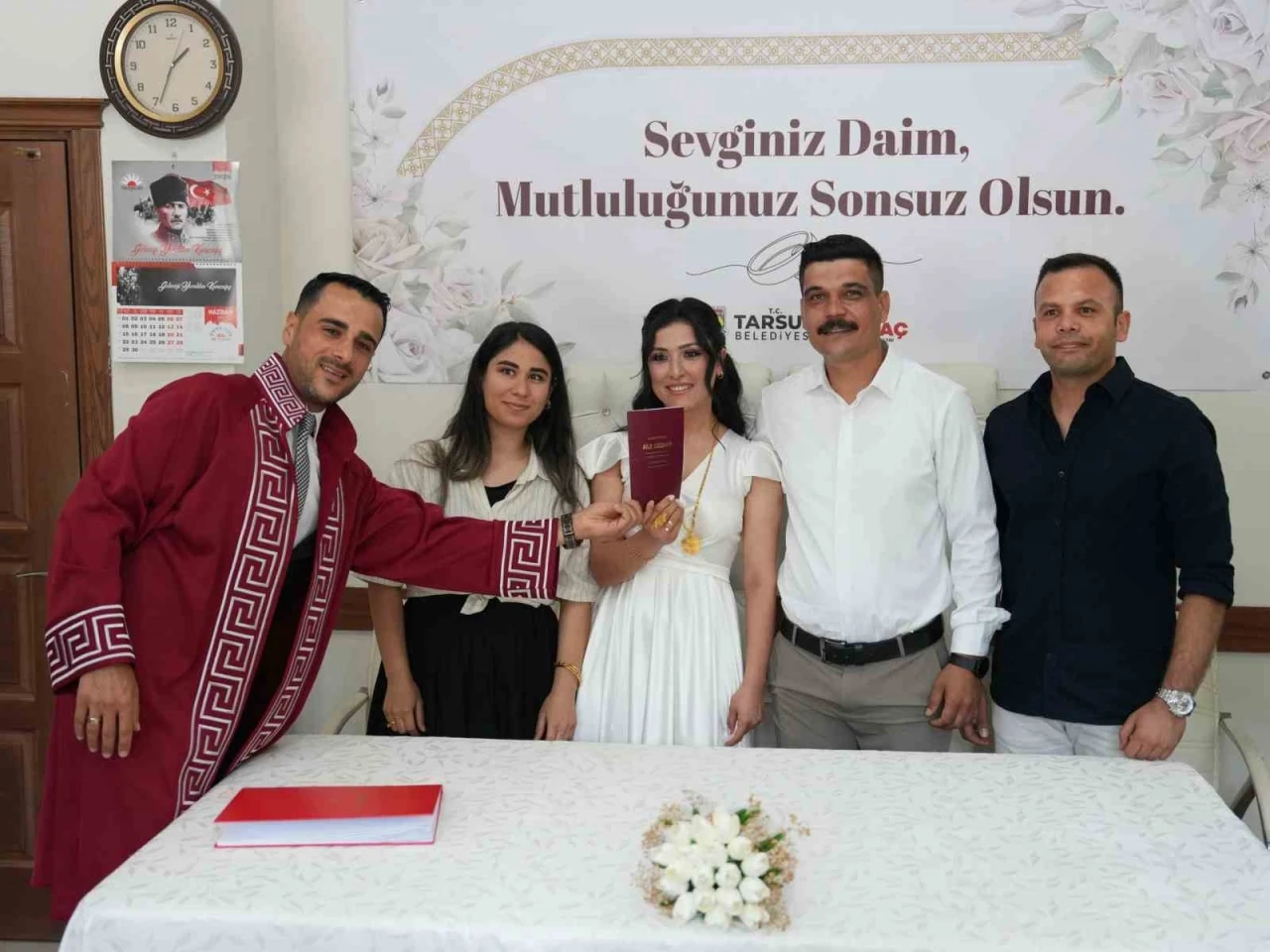06.06.2026&rsquo;yı se&ccedil;tiler, mutluluğa &rsquo;evet&rsquo; dediler
