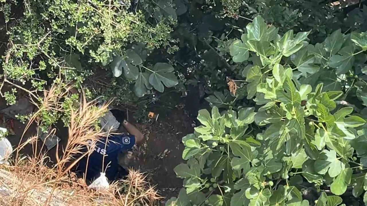 10 metreden d&uuml;şen kadın, yardıma gelen polislerden ka&ccedil;tı
