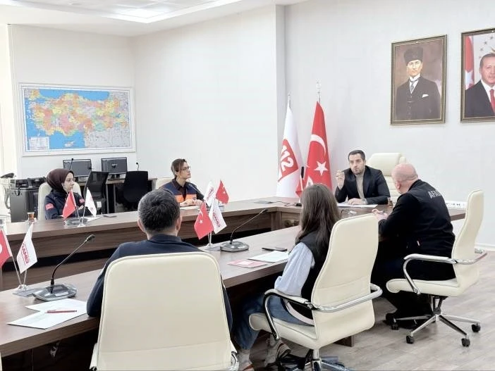 112 Acil &Ccedil;ağrı Merkezinde yıl sonu değerlendirmesi
