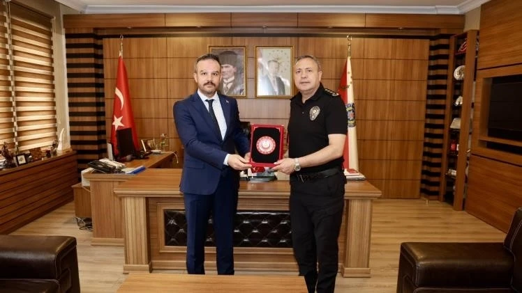 15 Temmuz Gazisi Sabahattin Çelik’ten İl Müdürü Hakan Yılmaz’a ziyaretler
