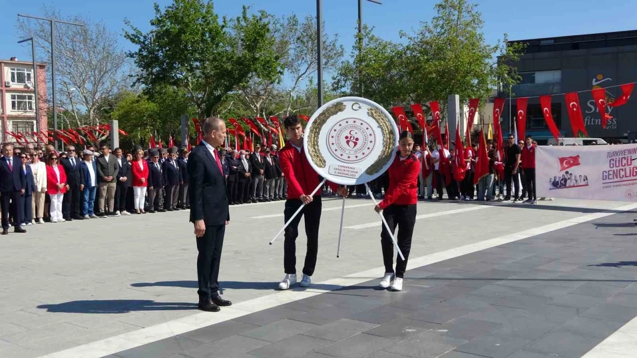 19 Mayıs Çanakkale’de coşkuyla kutlandı
