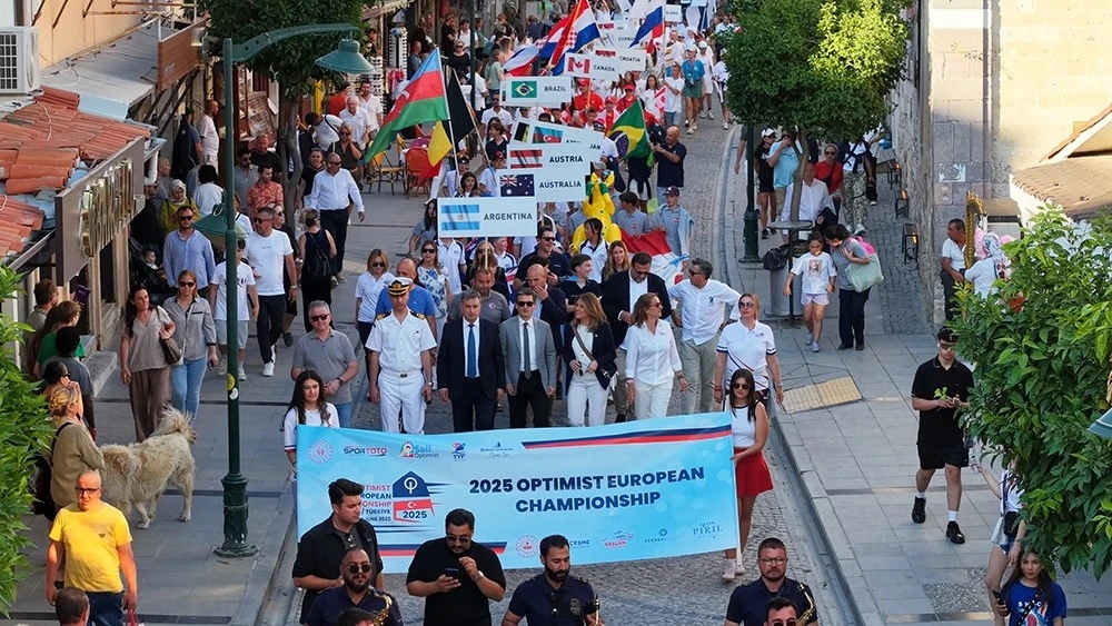 2025 Optimist Avrupa Şampiyonası Çeşme’de başladı
