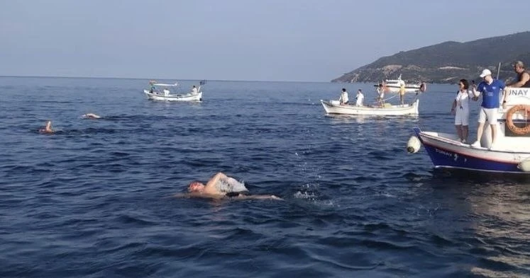 4. Açık Deniz Yüzme Maratonu Mudanya’da neticelendi
