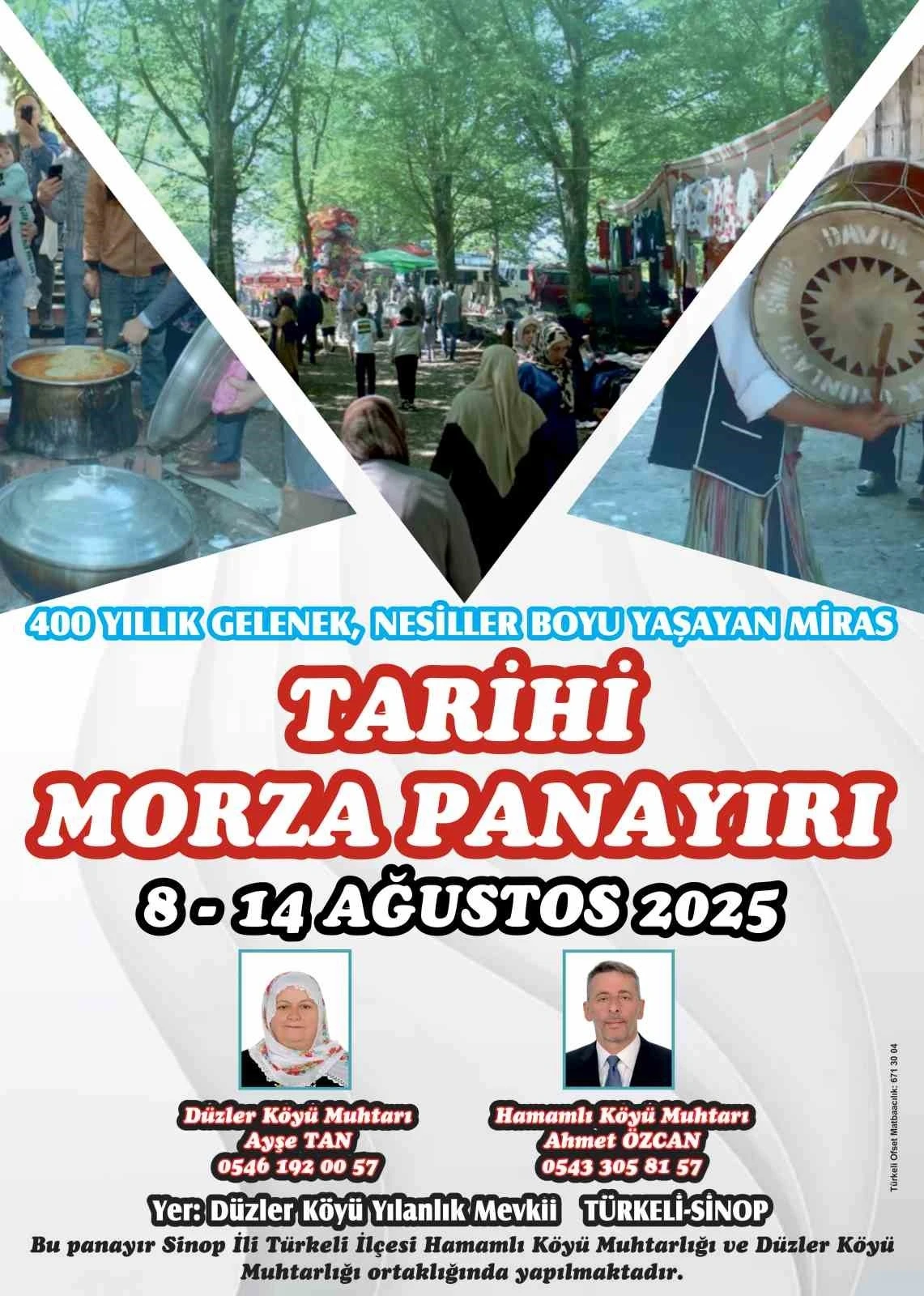 400 yıllık gelenek yarın başlıyor: Morza Panayırı’nda geri sayım sona erdi