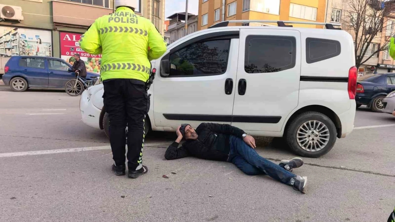 5 dakikada &ouml;nce taburcu oldu kazada yaralandı
