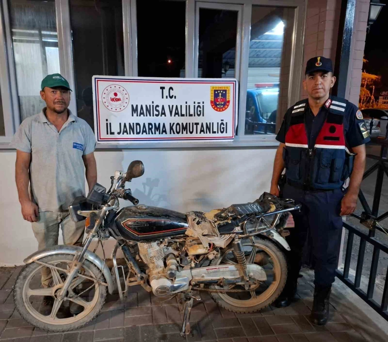 5 yıldır aranan çalıntı motosiklet Salihli’de bulundu

