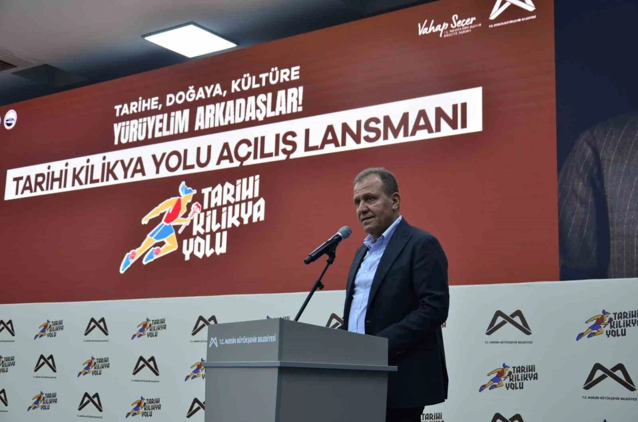 550 kilometrelik ’Tarihi Kilikya Yolu’ yürüyüşe açıldı
