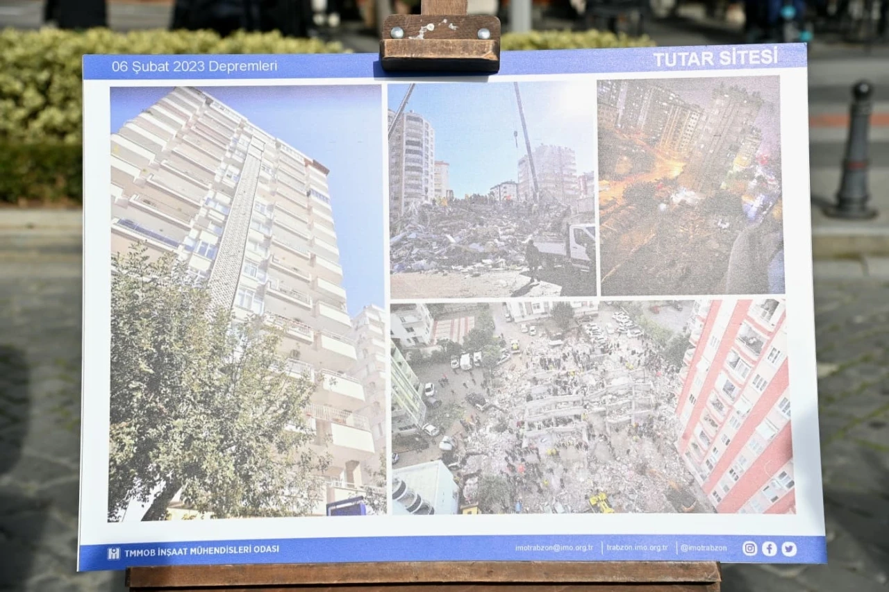 6 Şubat depremlerinde can veren vatandaşlar Trabzon&rsquo;da anıldı
