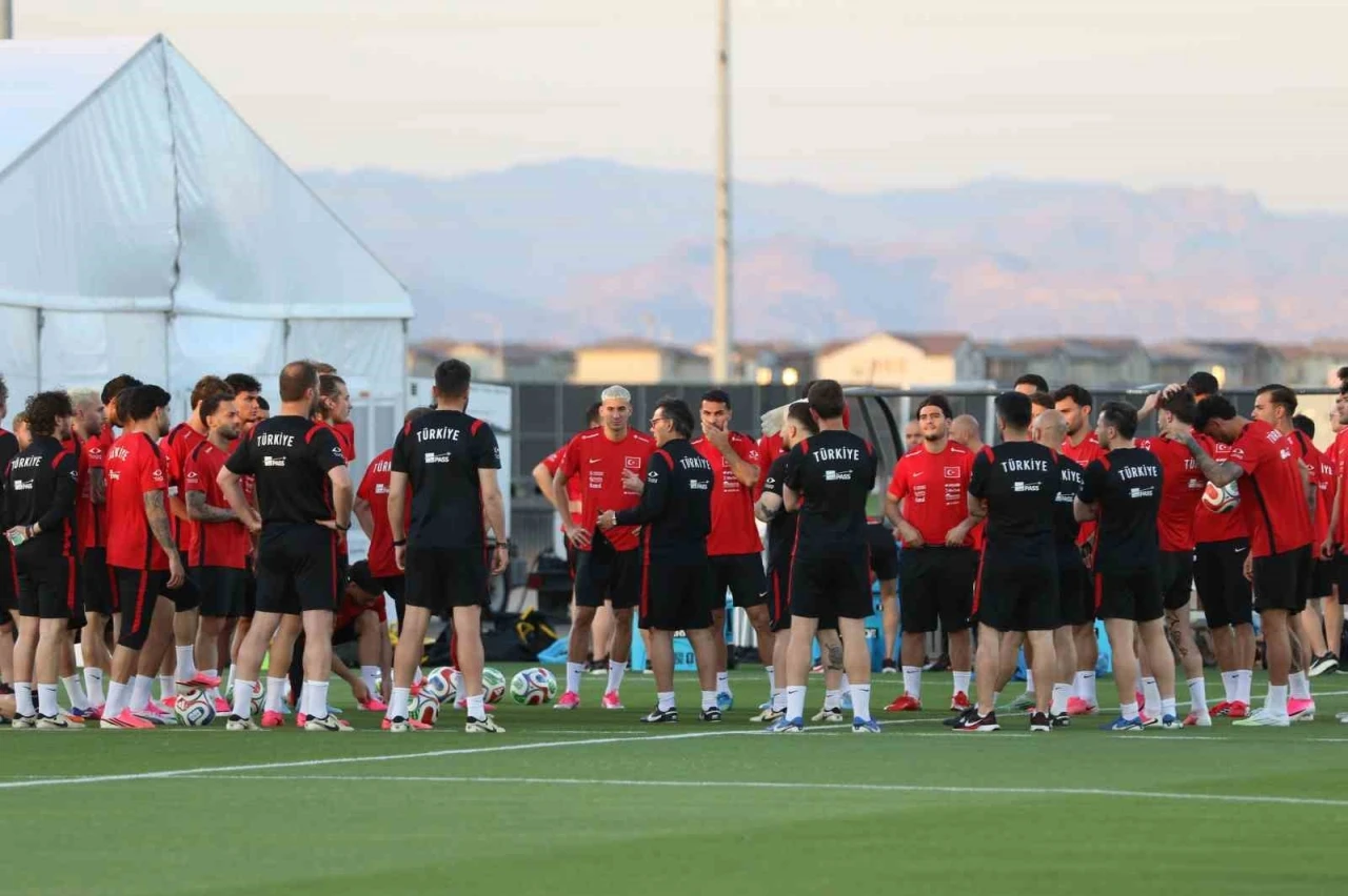 A Milli Futbol Takımı, Arizona’daki ilk antrenmanını tarafta