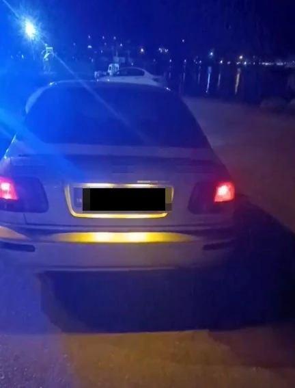 Abartılı egzoz bulunan araca 21 bin TL ceza
