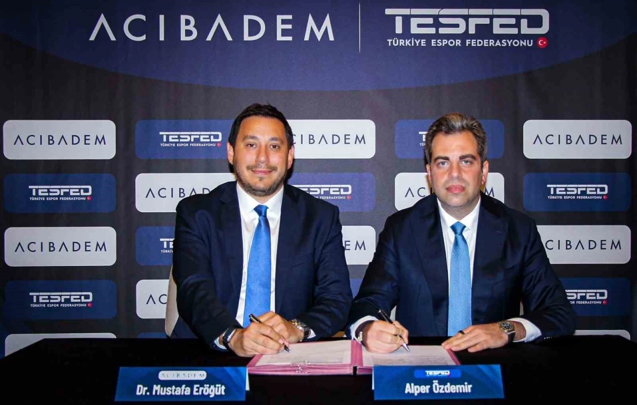 Acıbadem, T&uuml;rkiye Espor Federasyonu&rsquo;nun resmi sağlık sponsoru oldu
