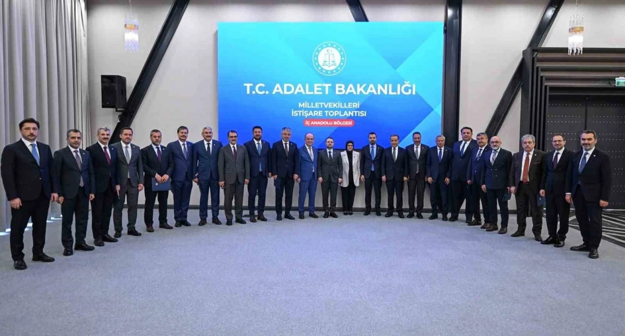 Adalet Bakanı Gürlek, İç Anadolu Bölgesi Milletvek