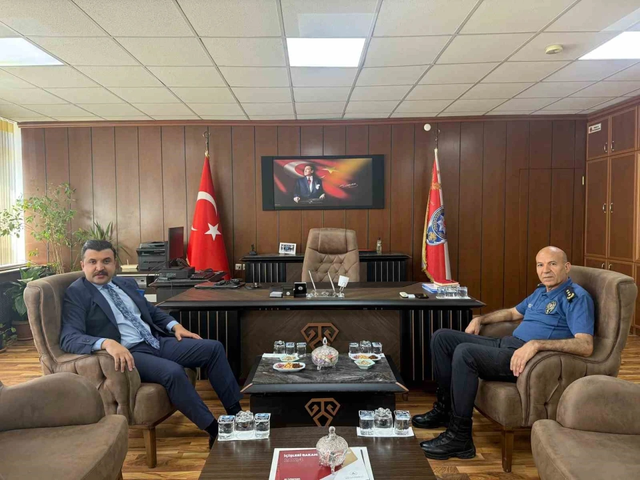 Adalet Komisyonu Başkanı Çatlı’dan iade-i ziyaretler
