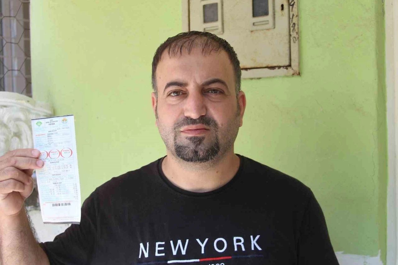 Adana’da eve 4 bin 500 TL su faturası geldi: &quot;Havuzum olsa böyle bir fatura gelmezdi&quot;
