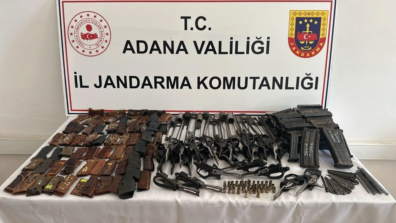 Adana’da silah üretimi yapan şüpheli yakalandı
