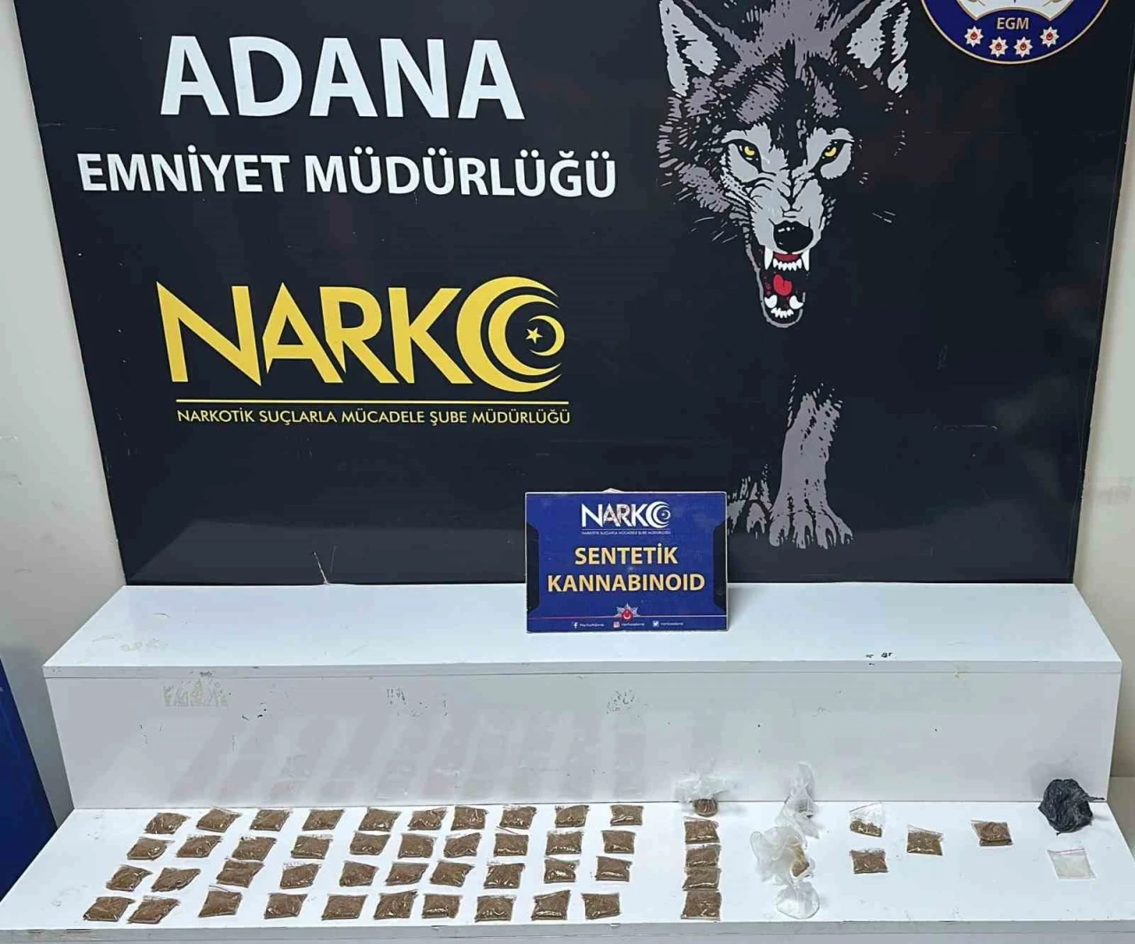 Adana&rsquo;da zehir tacirlerine operasyon: 4 tutuklama
