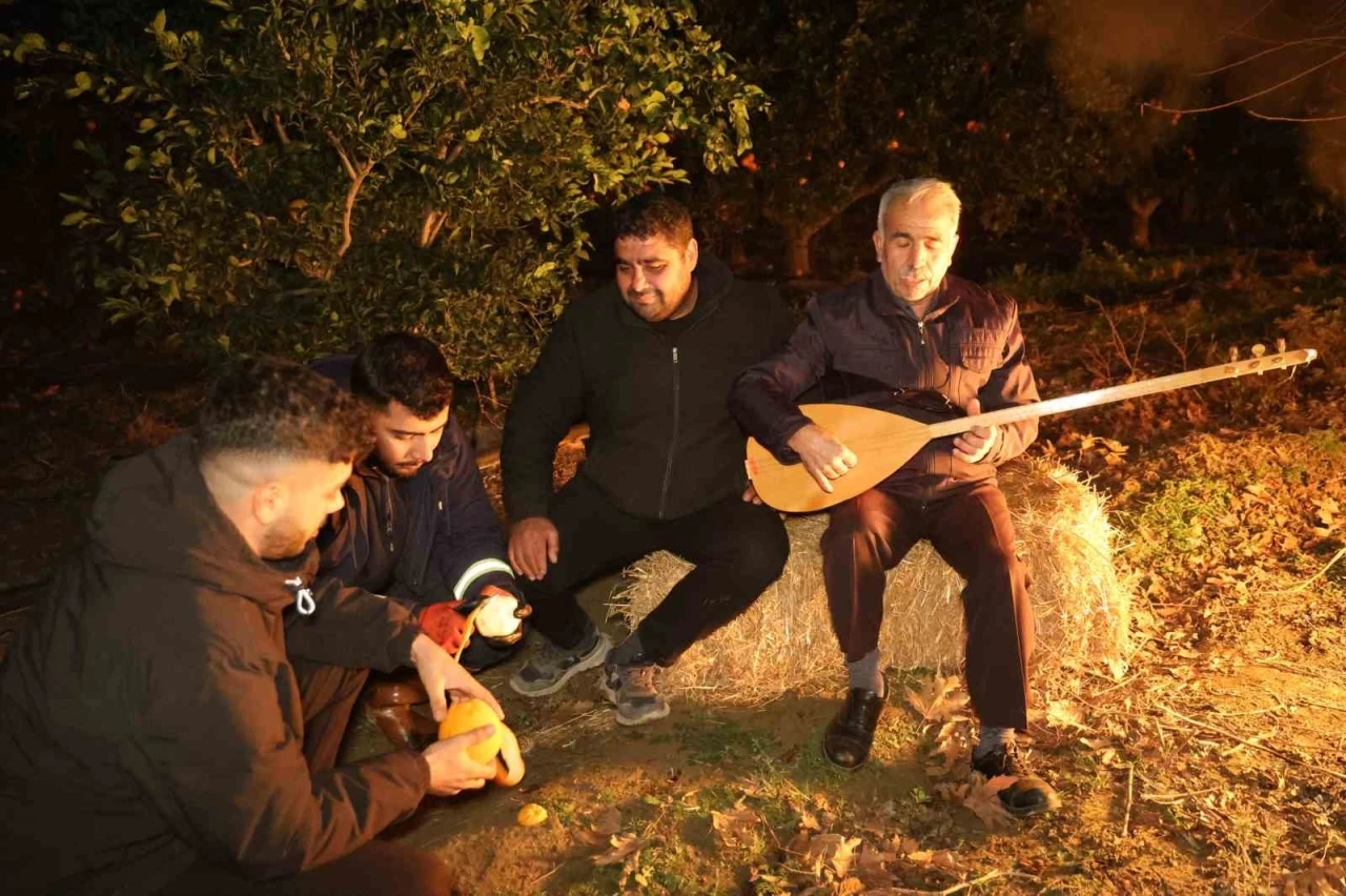 Adana eksiyi g&ouml;rd&uuml;, bah&ccedil;elerde sazlı s&ouml;zl&uuml; zirai don n&ouml;beti tutuldu
