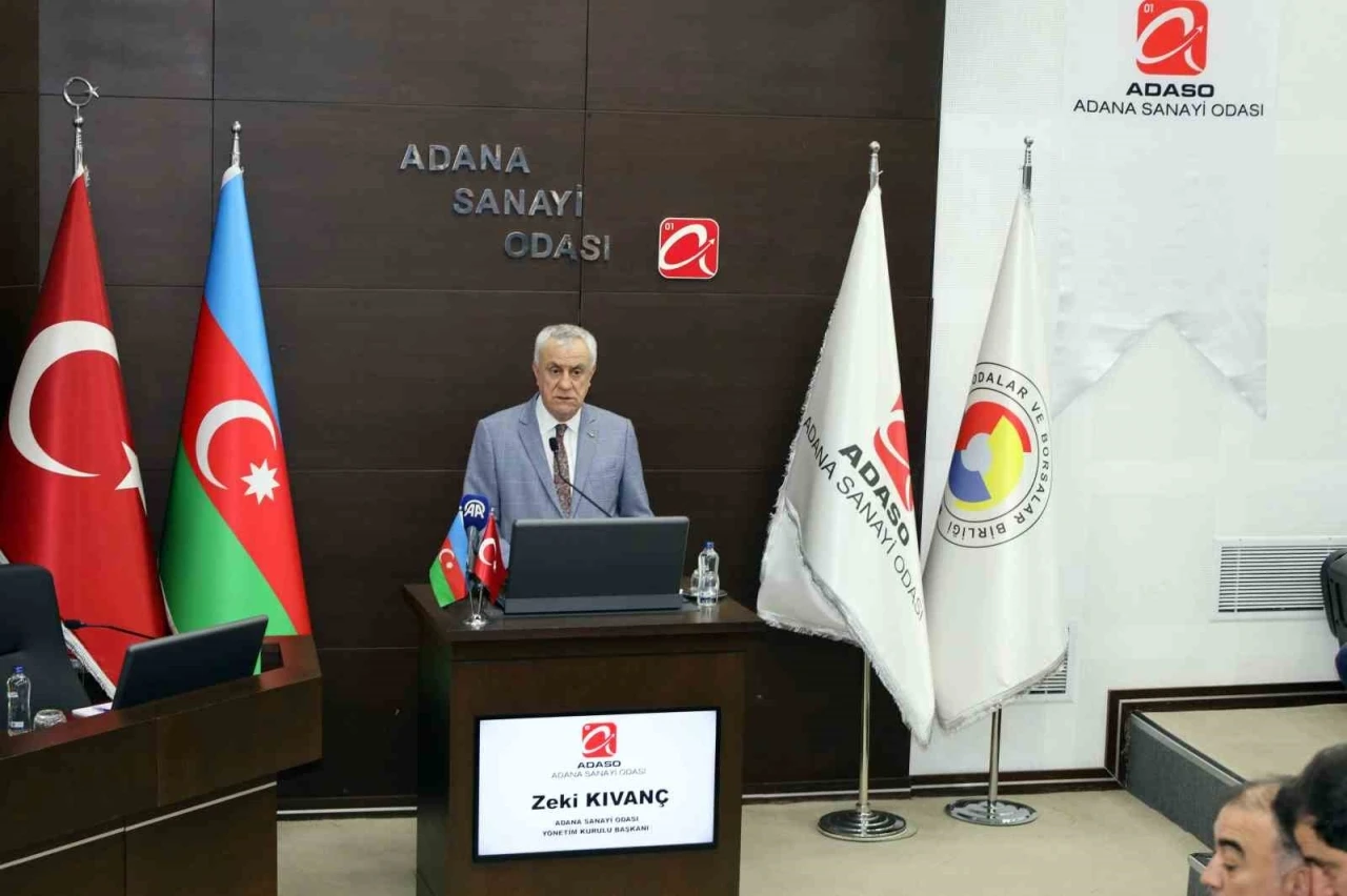 Adana Sanayi Odası Başkanı Kıvanç: &quot;Azerbaycan ile ticaret hedefi 15 milyar dolar&quot;
