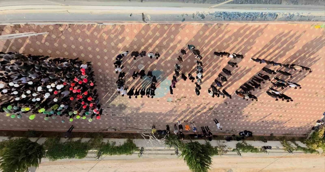 Adıyaman Doğa Koleji’nden Gazze’ye destek mesajı

