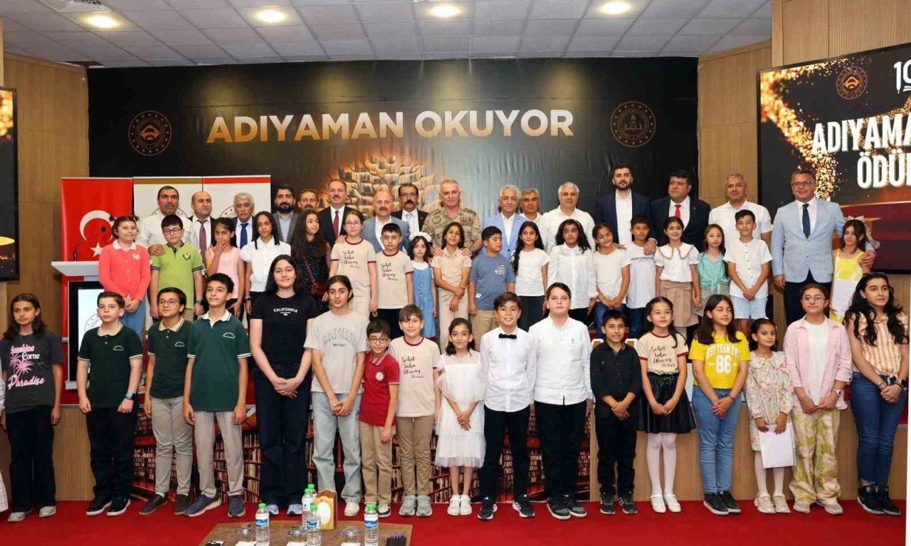 ‘Adıyaman Okuyor’ projesinin ödül töreni düzenlendi
