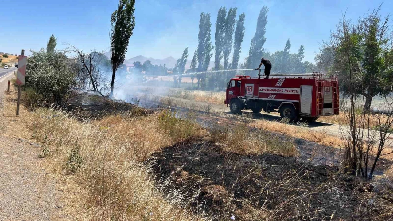 Afette, yangında, kurtarmada büyükşehir itfaiyesi görevde
