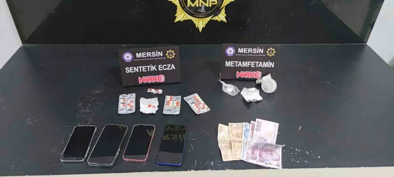 Mersin’de torbacı operasyonu: 5 tutuklama