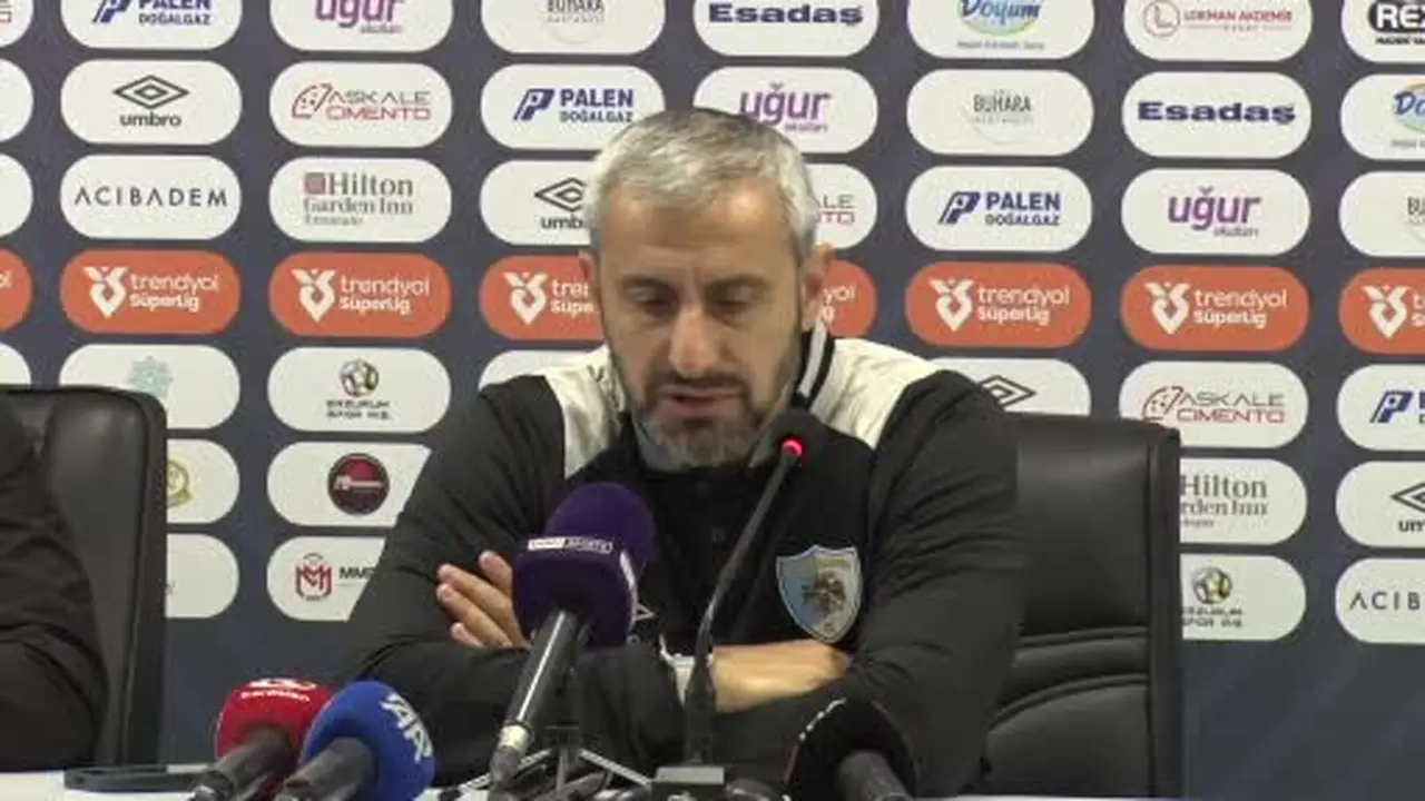 Serkan Özbalta: "Devre arası bazı şeyleri değiştirmemiz gerekiyordu"