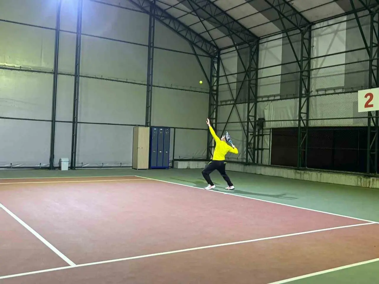 Cumhuriyet Bayramı coşkusu Aydın’da tenis kortlarına taşındı