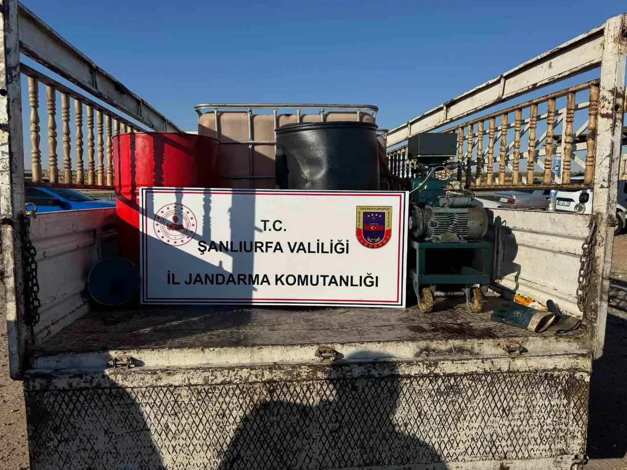 Viranşehir’de 650 litre kaçak akaryakıt ele geçirildi