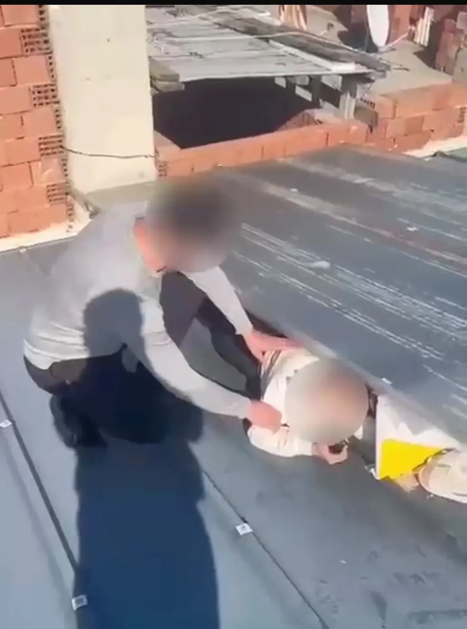 20 suç kaydı vardı...Çatıda böyle yakalandı