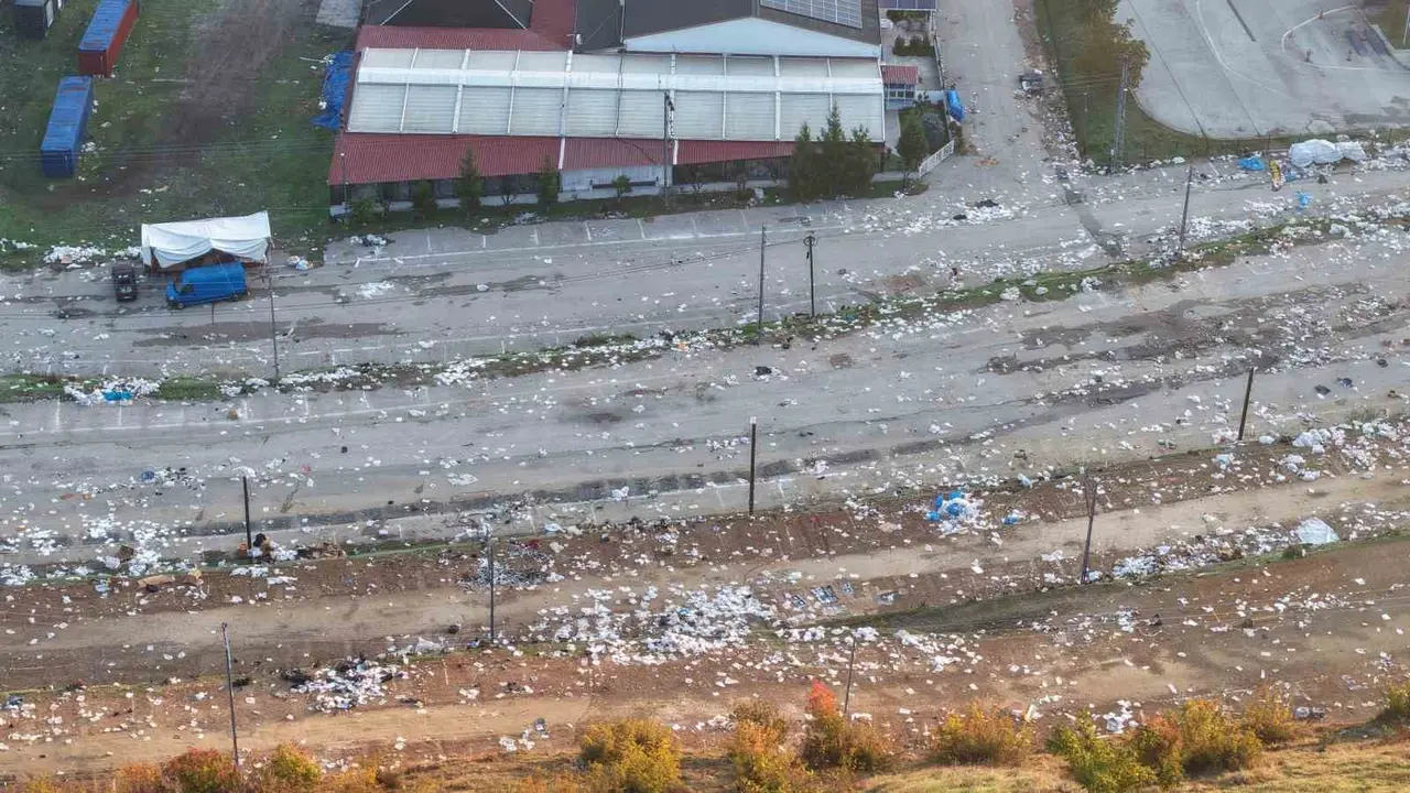 Boyabat Panayırı sona erdi, geride çöpler kaldı