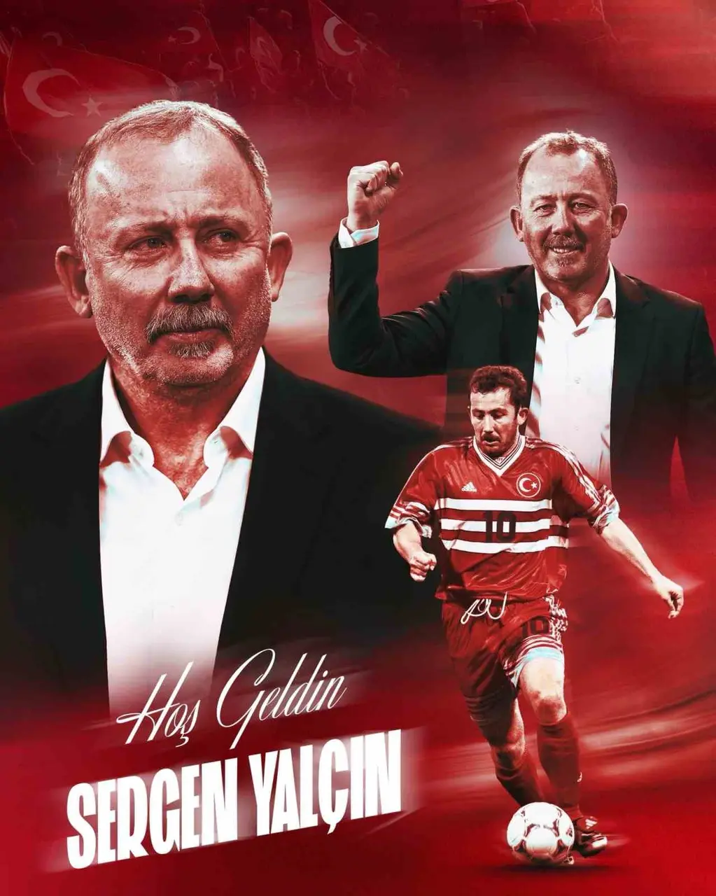 Sergen Yalçın, A Milli Futbol Takımı’nın 47. teknik direktörü oldu