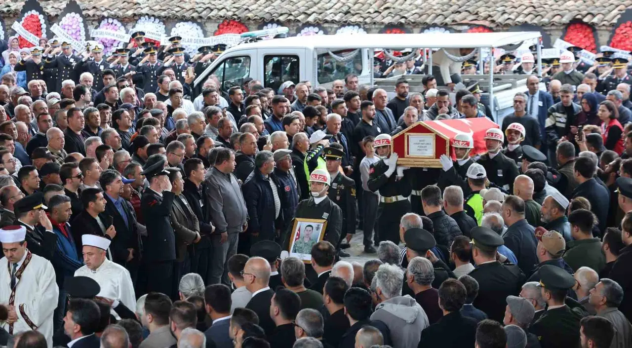 Şehit Yusuf Sait Ünlü memleketi Aydın’da toprağa verildi