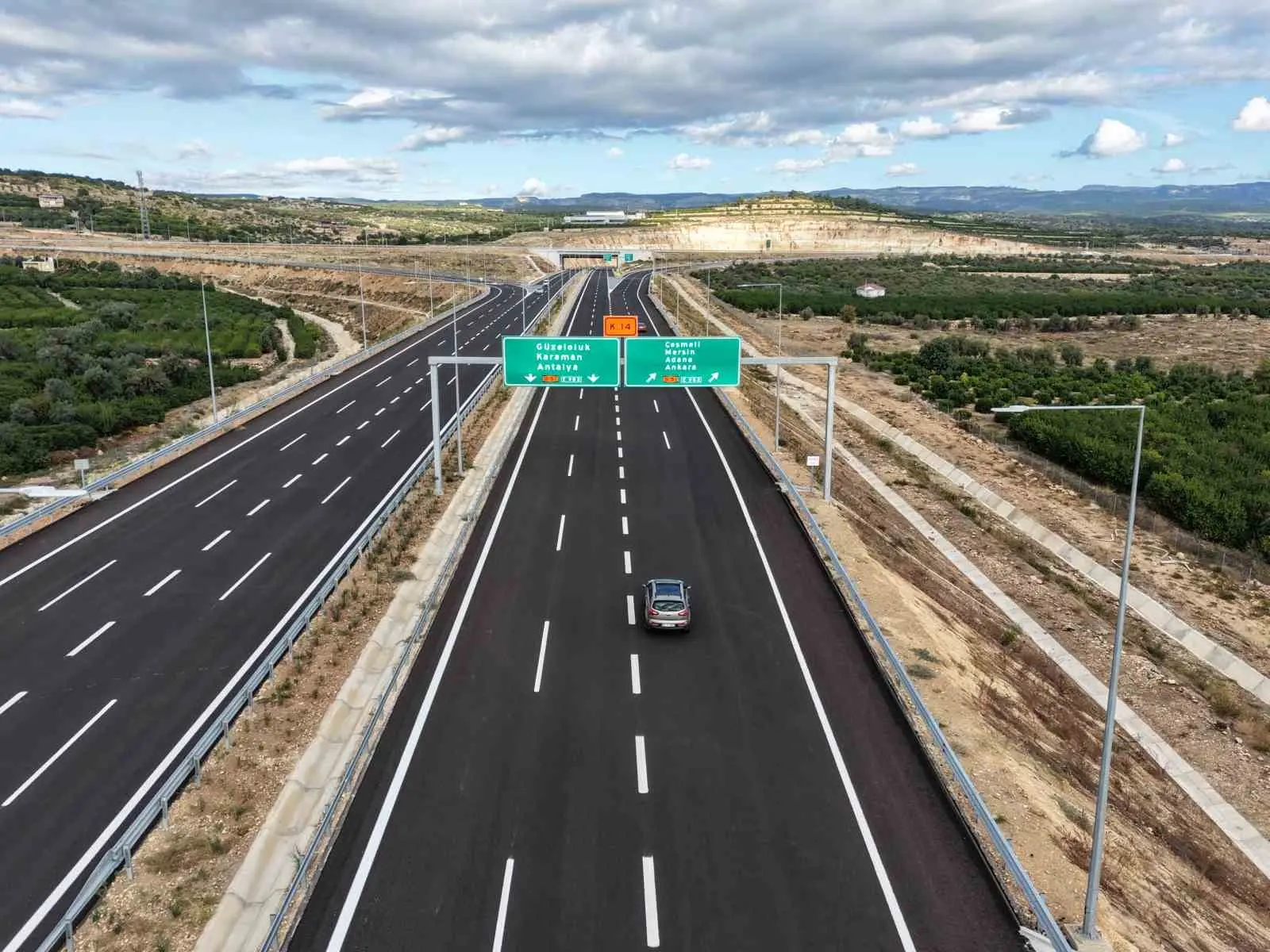 Bölgeyi rahatlatacak ’Çeşmeli-Kızkalesi Otoyolu’ ulaşıma açıldı