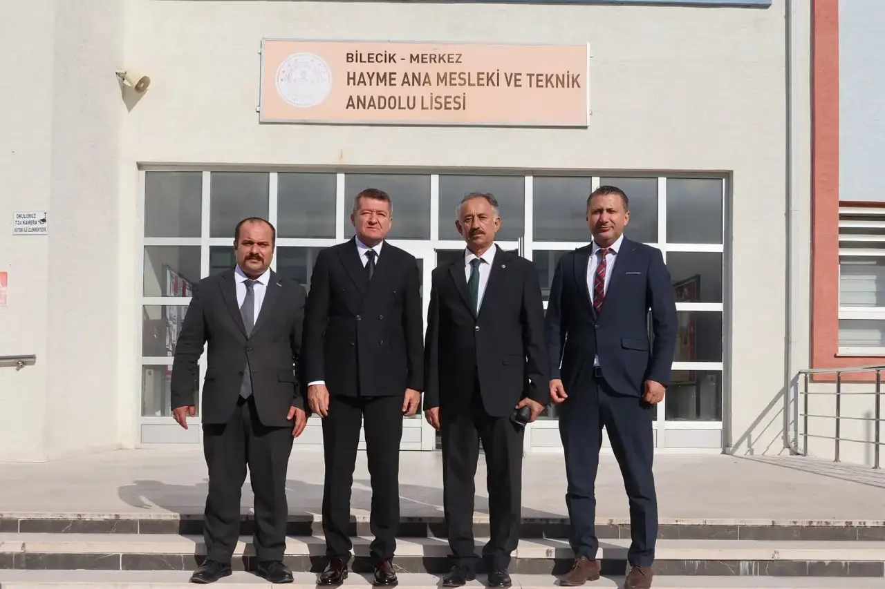 Bilecik’te meslek liselerinde eğitim çalışmaları incelendi