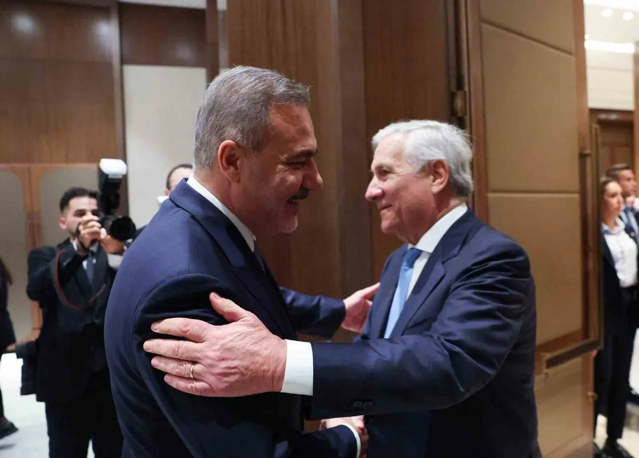 Bakan Fidan, İtalya Dışişleri Bakanı Antonio Tajani ile bir araya geldi