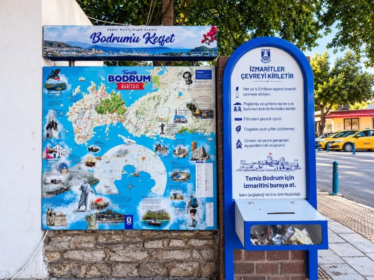 Bodrum Belediyesi’nden geri dönüşüme destek