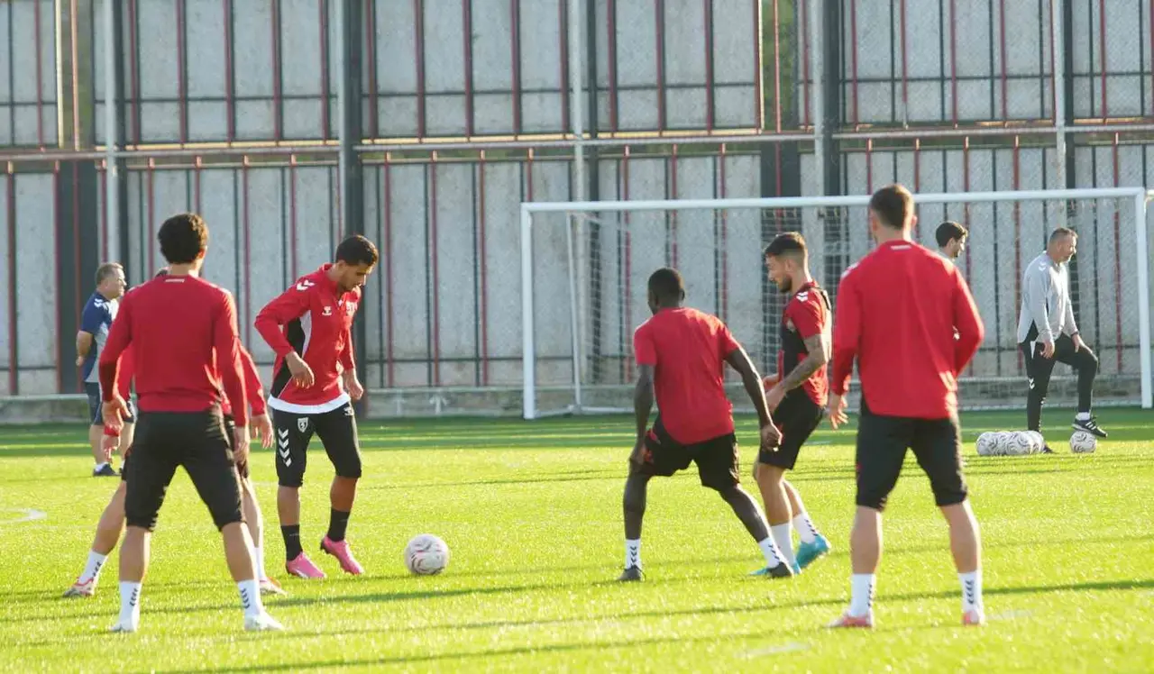 Samsunspor, Amed Sportif Faaliyetler maçının hazırlıklarını tamamladı
