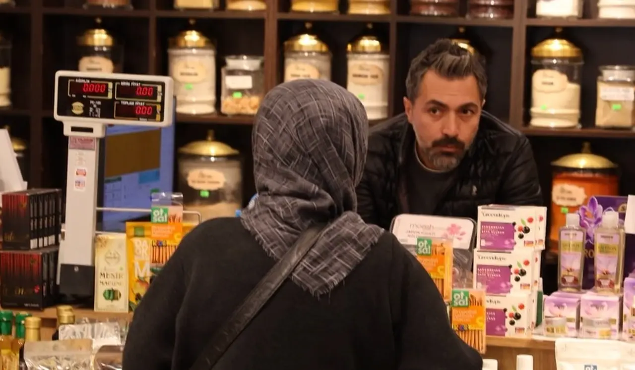 Kırşehir’de aktarlar kışa özel indirime gitti