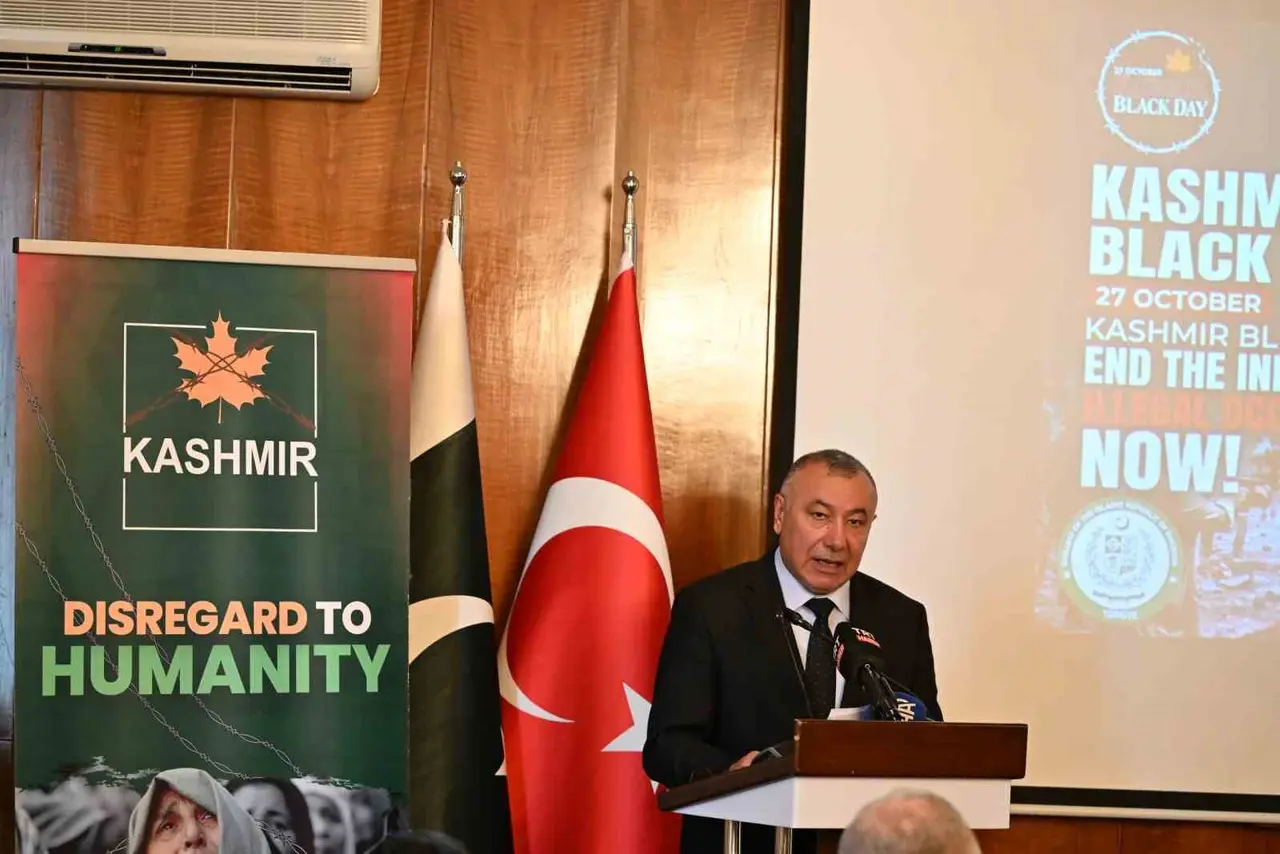 Ankara’da Keşmir Kara Günü anıldı