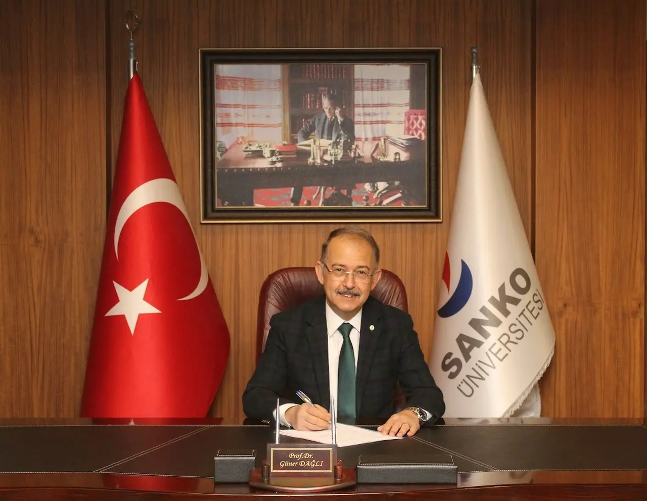 SANKO Üniversitesi Rektörü Prof. Dr. Dağlı: "Cumhuriyet eşitliğin, bilimin ve çağdaşlaşmanın simgesidir"